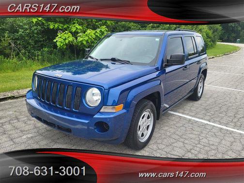 Deep Water Blue Pearlcoat 2009 Jeep Patriot Sport