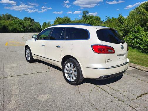 White Opal 2014 Buick Enclave Premium
