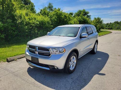 Bright Silver Metallic Clearcoat 2012 Dodge Durango Crew