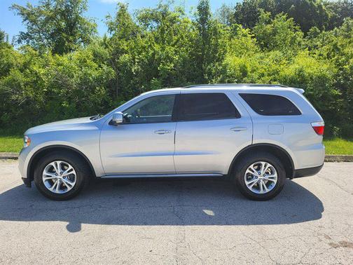 Bright Silver Metallic Clearcoat 2012 Dodge Durango Crew