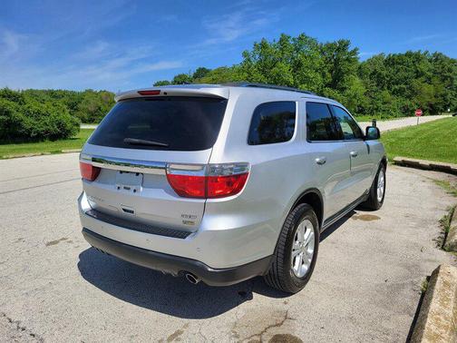 Bright Silver Metallic Clearcoat 2012 Dodge Durango Crew