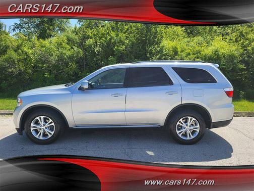 Bright Silver Metallic Clearcoat 2012 Dodge Durango Crew