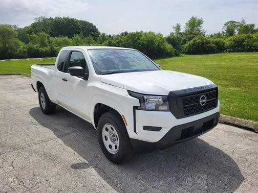 Glacier White 2023 Nissan Frontier S
