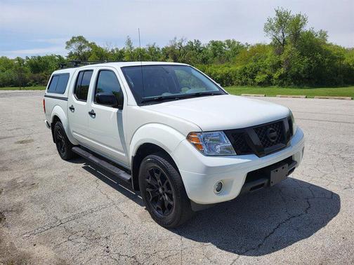 Glacier White 2021 Nissan Frontier SV
