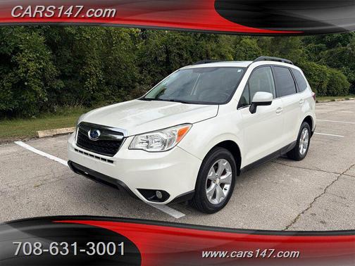 Satin White Pearl 2015 Subaru Forester 2.5i Limited