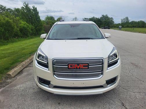 White Diamond Tricoat 2015 GMC Acadia Denali