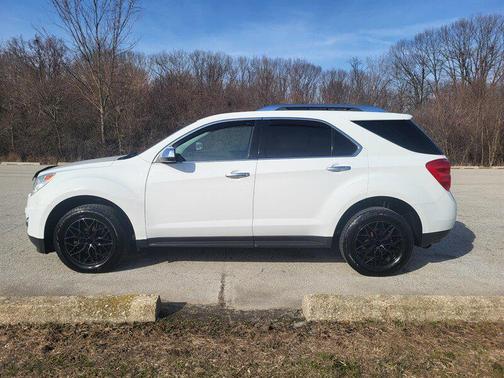 White Diamond Tricoat 2015 Chevrolet Equinox LTZ