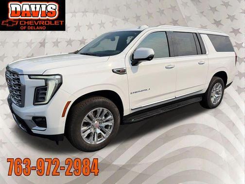 Summit White 2025 GMC Yukon XL Denali
