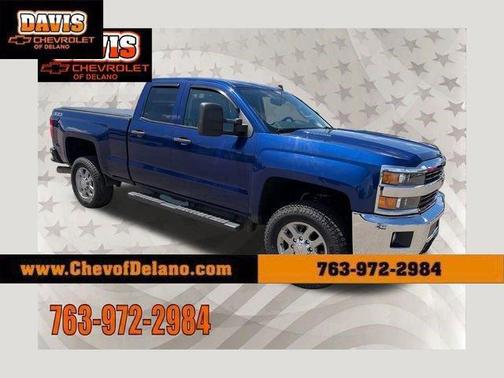 Blue 2015 Chevrolet Silverado 2500 LT
