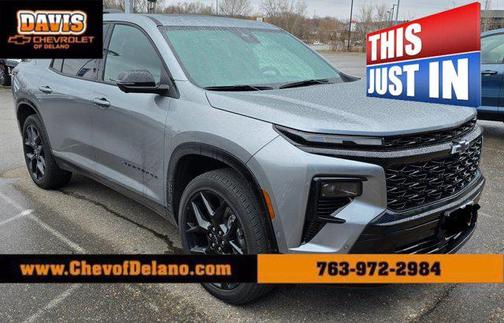 Sterling Gray Metallic 2024 Chevrolet Traverse RS