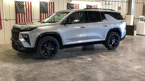 Sterling Gray Metallic 2024 Chevrolet Traverse RS