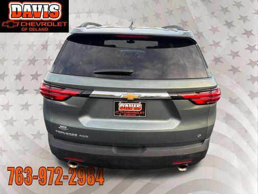 Silver Sage Metallic 2023 Chevrolet Traverse LT Leather