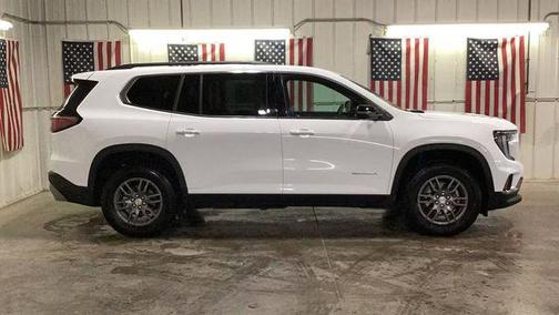 Summit White 2025 GMC Acadia AWD Elevation