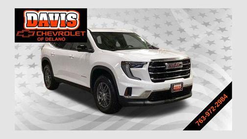 Summit White 2025 GMC Acadia AWD Elevation