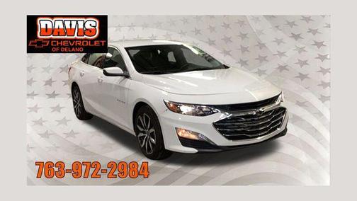 Summit White 2024 Chevrolet Malibu FWD RS