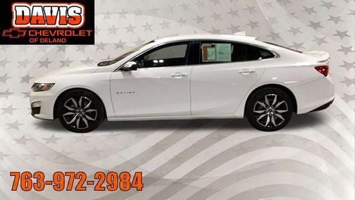 Summit White 2024 Chevrolet Malibu FWD RS