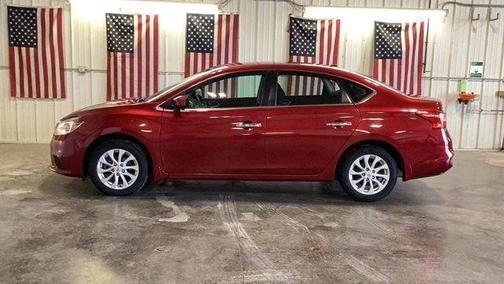 Scarlet Ember Tintcoat 2019 Nissan Sentra SV