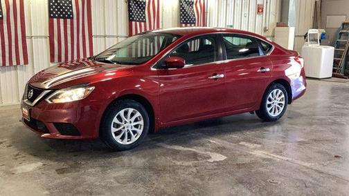 Scarlet Ember Tintcoat 2019 Nissan Sentra SV