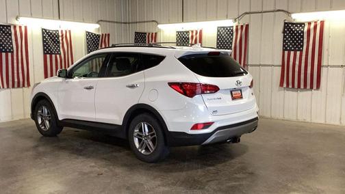 Frost White Pearl 2017 Hyundai Santa Fe Sport 2.4L