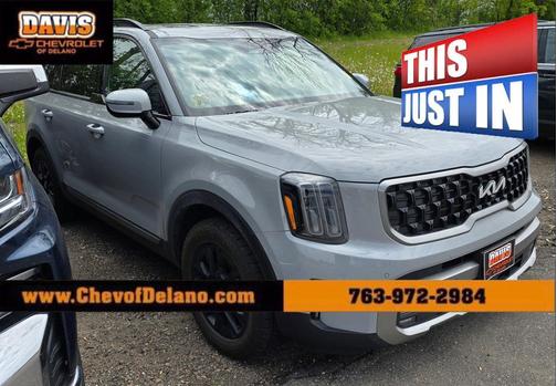 Wolf Gray 2023 Kia Telluride SX X-Pro