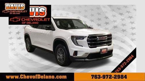 Summit White 2025 GMC Acadia AWD Elevation