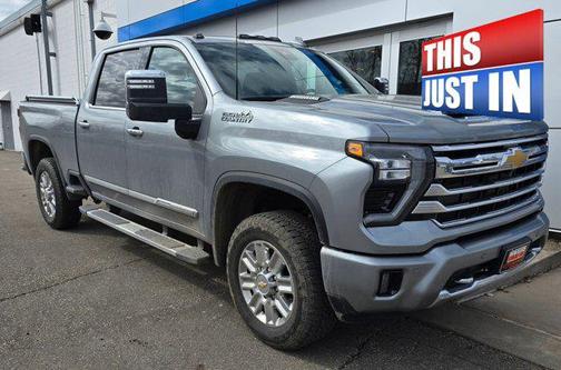 Sterling Gray Metallic 2025 Chevrolet Silverado 3500 High Country