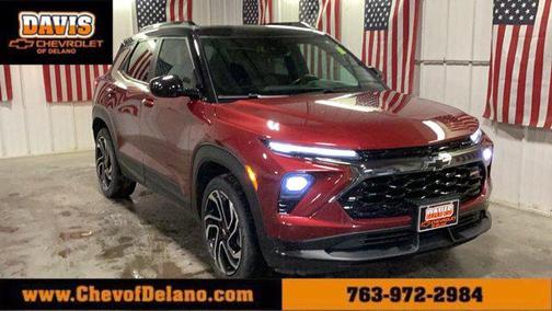 Crimson Metallic 2024 Chevrolet Trailblazer RS