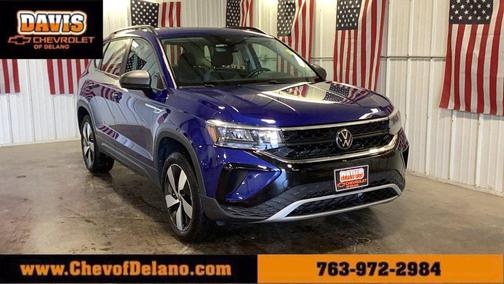 Dusk Blue Metallic 2024 Volkswagen Taos 1.5T S