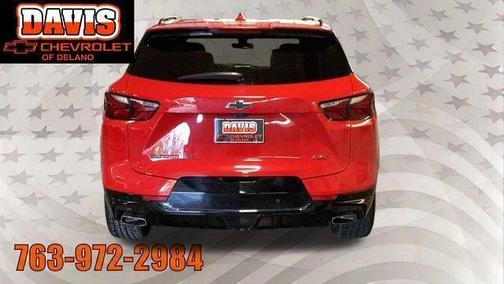 Red Hot 2020 Chevrolet Blazer RS