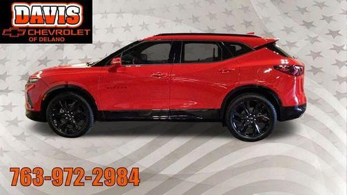 Red Hot 2020 Chevrolet Blazer RS