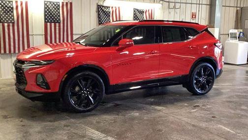 Red Hot 2020 Chevrolet Blazer RS