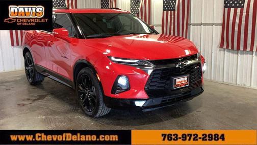 Red Hot 2020 Chevrolet Blazer RS