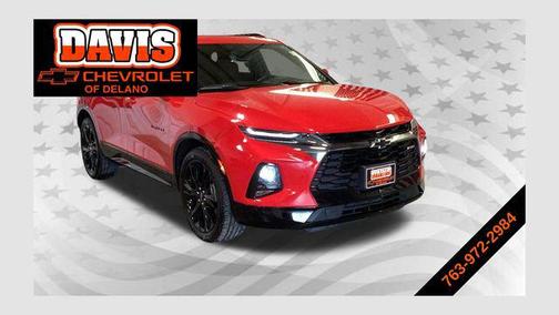 Red Hot 2020 Chevrolet Blazer RS