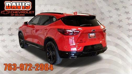 Red Hot 2020 Chevrolet Blazer RS