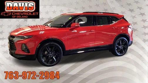 Red Hot 2020 Chevrolet Blazer RS
