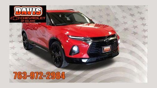 Red Hot 2020 Chevrolet Blazer RS
