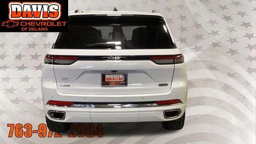 Bright White Clearcoat 2023 Jeep Grand Cherokee Overland