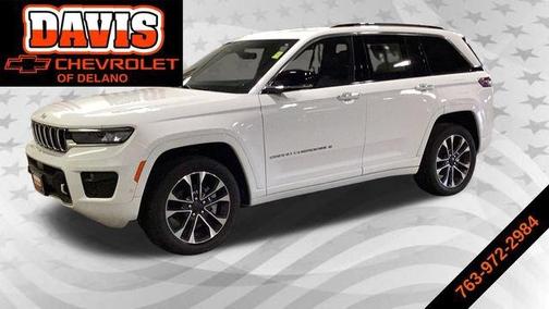 Bright White Clearcoat 2023 Jeep Grand Cherokee Overland