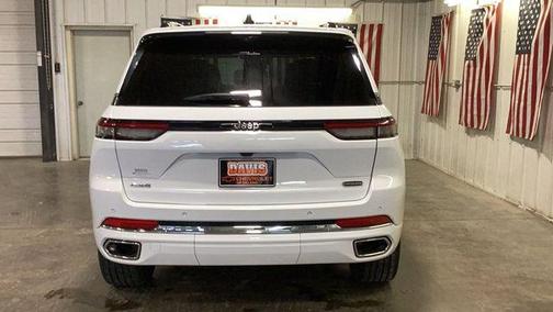 Bright White Clearcoat 2023 Jeep Grand Cherokee Overland