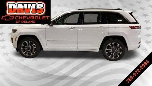 Bright White Clearcoat 2023 Jeep Grand Cherokee Overland