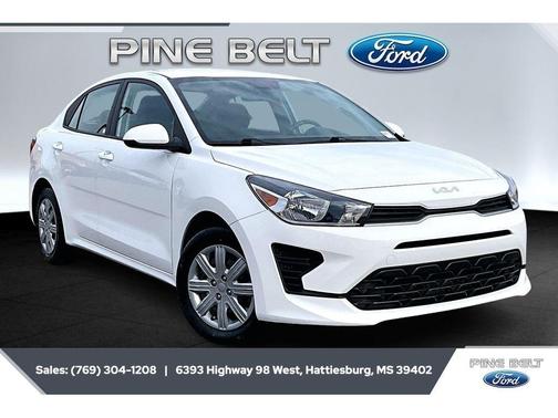 White 2023 Kia Rio S
