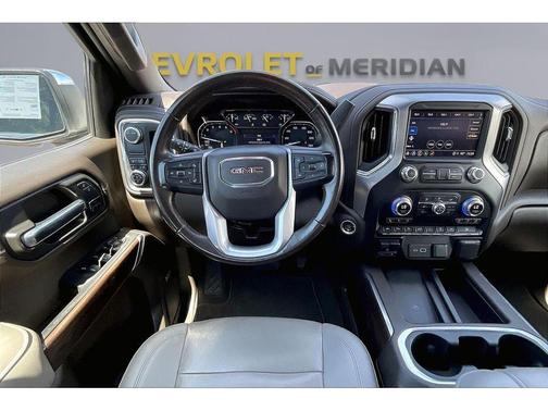 White Frost Tri-Coat 2021 GMC Sierra 1500 SLT