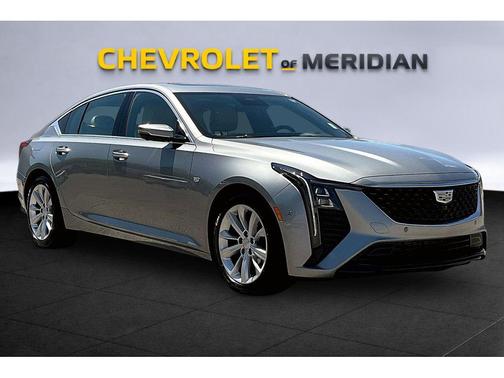 Silver Metallic 2025 Cadillac CT5 Premium Luxury RWD