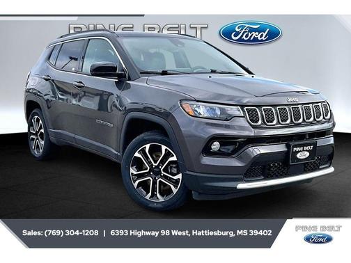 Gray 2023 Jeep Compass Limited