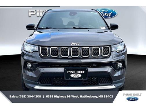 Gray 2023 Jeep Compass Limited