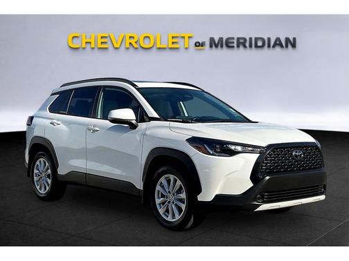 Wind Chill Pearl 2023 Toyota Corolla Cross LE