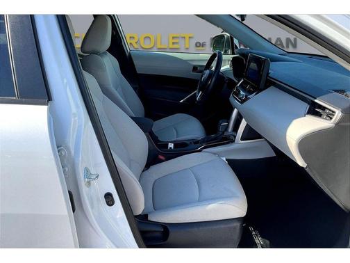 Wind Chill Pearl 2023 Toyota Corolla Cross LE