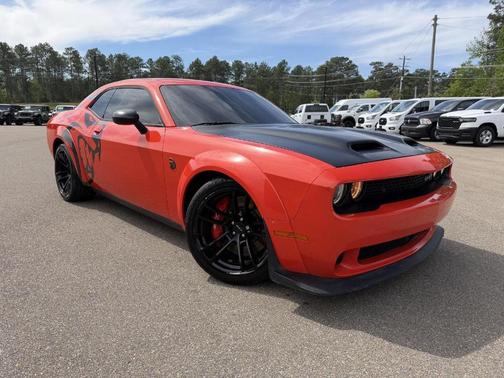 Go Mango! 2022 Dodge Challenger SRT Hellcat