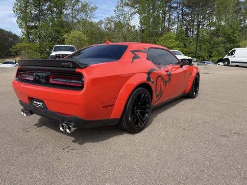 Go Mango! 2022 Dodge Challenger SRT Hellcat