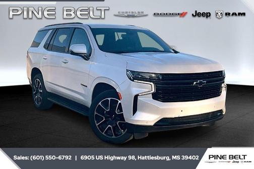 Iridescent Pearl Tricoat 2021 Chevrolet Tahoe RST